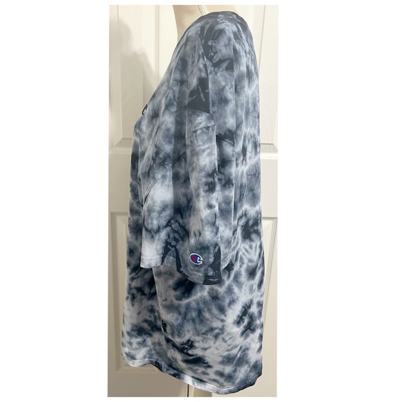 Champion, Unisex Tye Dyed Crew Neckline Short Sleeve Tee Shirt, 1X - Picture 3 of 5